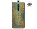 Funda Gel Transparente para Oppo Reno 2Z diseño Hojas Dibujos