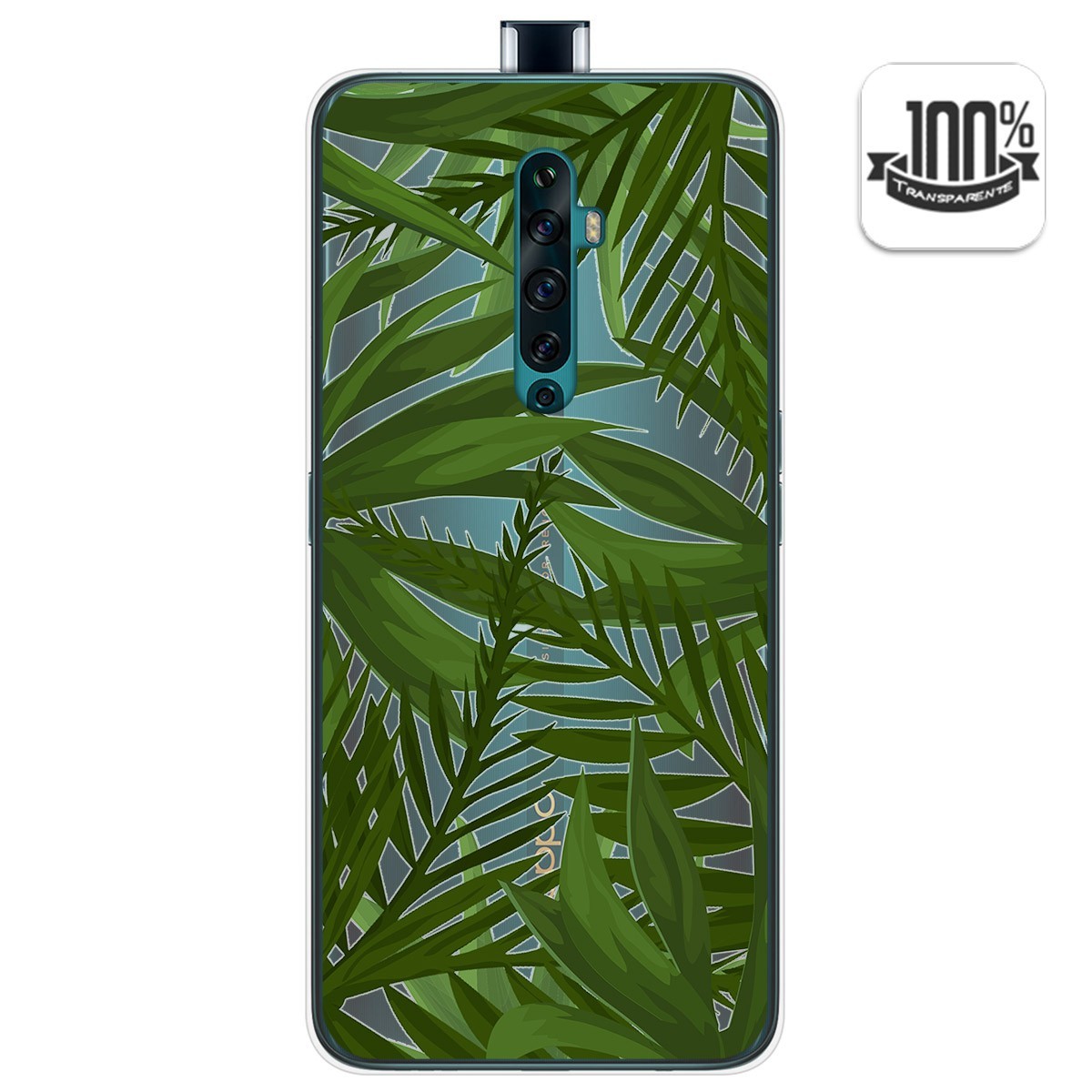 Funda Gel Transparente para Oppo Reno 2Z diseño Jungla Dibujos