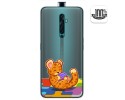 Funda Gel Transparente para Oppo Reno 2Z diseño Leopardo Dibujos