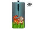 Funda Gel Transparente para Oppo Reno 2Z diseño Tigre Dibujos