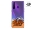 Funda Gel Transparente para Realme 5 Pro diseño Bufalo Dibujos