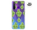 Funda Gel Transparente para Realme 5 Pro diseño Cactus Dibujos