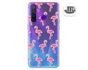 Funda Gel Transparente para Realme 5 Pro diseño Flamenco Dibujos