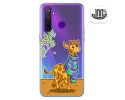 Funda Gel Transparente para Realme 5 Pro diseño Jirafa Dibujos