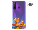 Funda Gel Transparente para Realme 5 Pro diseño Leopardo Dibujos