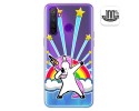 Funda Gel Transparente para Realme 5 Pro diseño Unicornio Dibujos