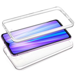 Funda Completa Transparente Pc + Tpu Full Body 360 para Xiaomi Redmi Note 8 Pro 2