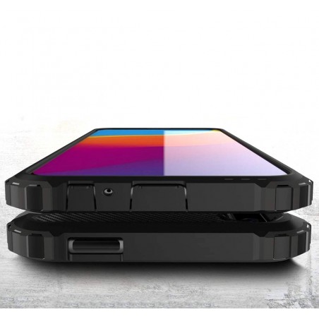 Funda Tipo Hybrid Tough Armor (Pc+Tpu) Negra para Huawei P Smart Z