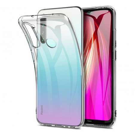 Funda Gel Tpu Fina Ultra-Thin 0,5mm Transparente para Xiaomi Redmi Note 8T