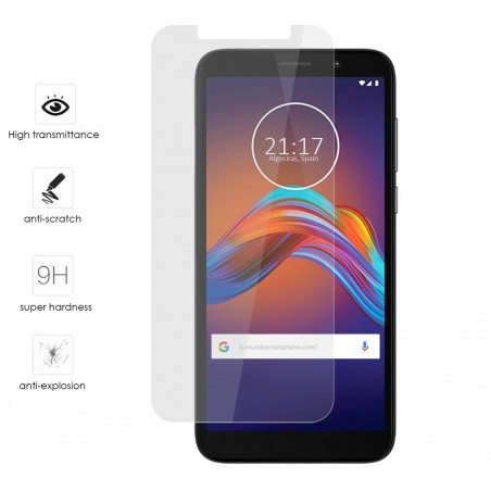 Protector Cristal Templado para Motorola Moto E6 Play Vidrio