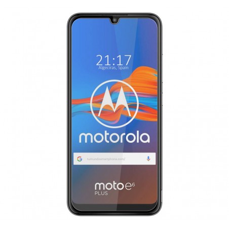 Protector Cristal Templado para Motorola Moto E6 Plus Vidrio