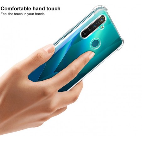Funda Gel Tpu Anti-Shock Transparente para Realme 5 Pro