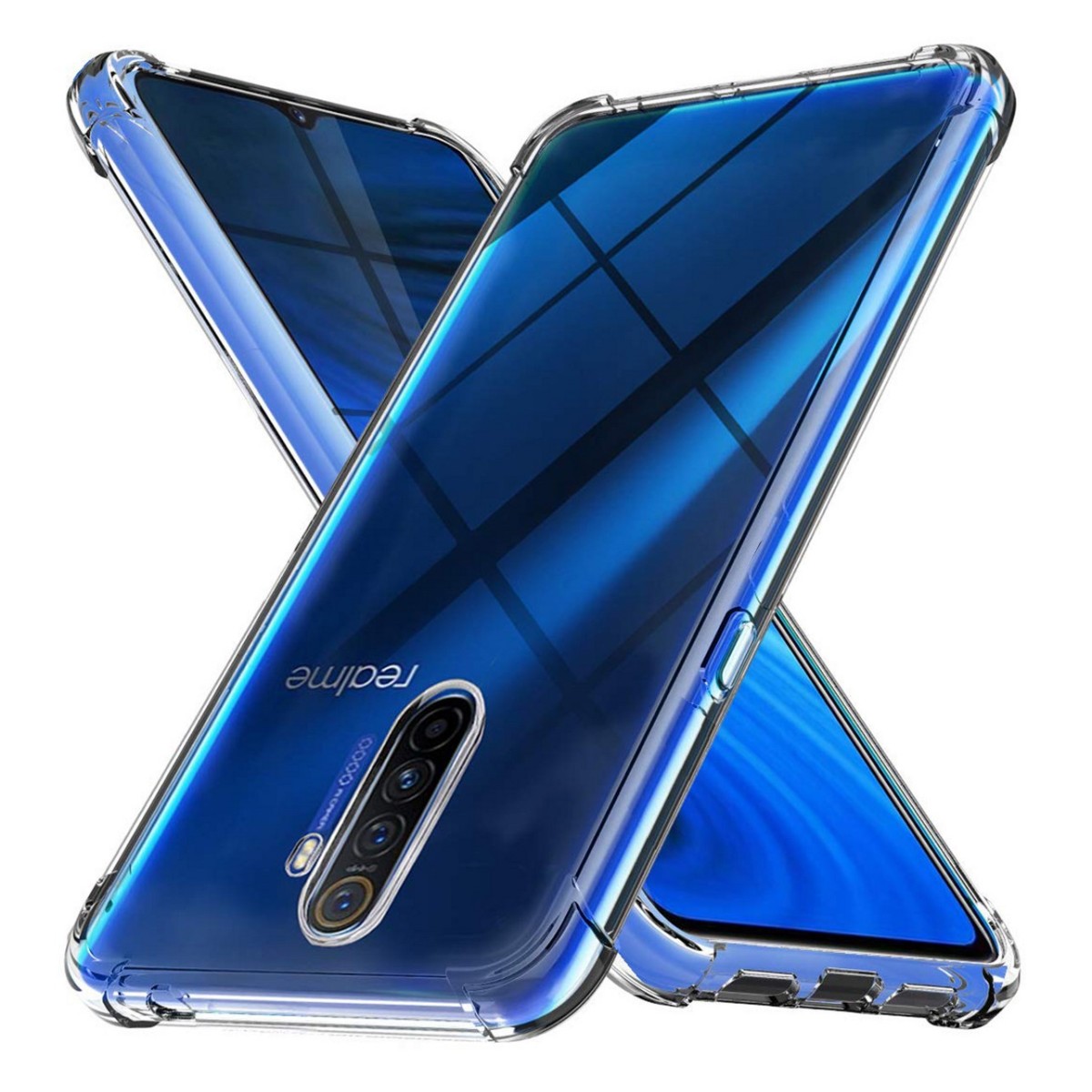 Funda Gel Tpu Anti-Shock Transparente para Realme X2 Pro