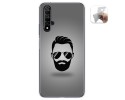Funda Gel Tpu para Huawei Nova 5T / Honor 20 diseño Barba Dibujos
