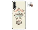 Funda Gel Tpu para Huawei Nova 5T / Honor 20 diseño Creativity Dibujos