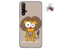 Funda Gel Tpu para Huawei Nova 5T / Honor 20 diseño Leon Dibujos