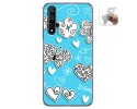 Funda Gel Tpu para Huawei Nova 5T / Honor 20 diseño Mariposas Dibujos