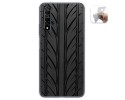 Funda Gel Tpu para Huawei Nova 5T / Honor 20 diseño Neumatico Dibujos