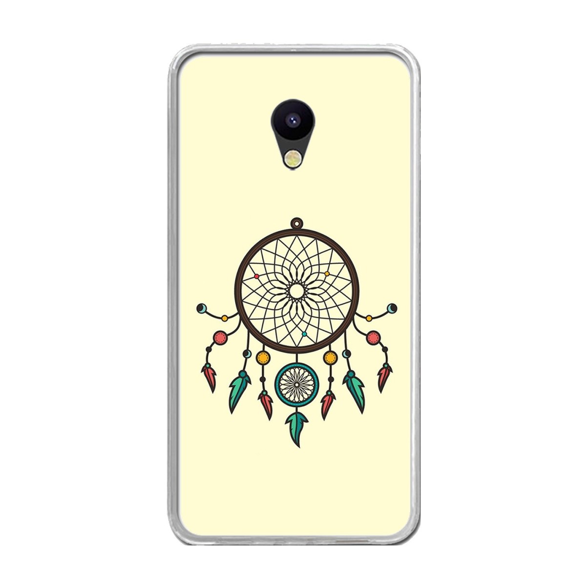 Funda Gel Tpu para Meizu M5 Note Diseño Atrapasueños Dibujos