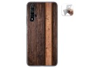 Funda Gel Tpu para Huawei Nova 5T / Honor 20 diseño Madera 05 Dibujos