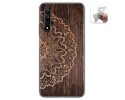 Funda Gel Tpu para Huawei Nova 5T / Honor 20 diseño Madera 06 Dibujos