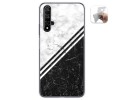 Funda Gel Tpu para Huawei Nova 5T / Honor 20 diseño Mármol 01 Dibujos