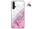 Funda Gel Tpu para Huawei Nova 5T / Honor 20 diseño Mármol 03 Dibujos