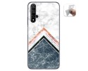 Funda Gel Tpu para Huawei Nova 5T / Honor 20 diseño Mármol 05 Dibujos