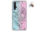 Funda Gel Tpu para Huawei Nova 5T / Honor 20 diseño Mármol 08 Dibujos