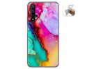Funda Gel Tpu para Huawei Nova 5T / Honor 20 diseño Mármol 15 Dibujos