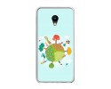 Funda Gel Tpu para Meizu M5 Note Diseño Familia Dibujos
