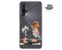 Funda Gel Transparente para Huawei Nova 5T / Honor 20 diseño Avestruz Dibujos