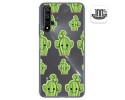Funda Gel Transparente para Huawei Nova 5T / Honor 20 diseño Cactus Dibujos