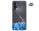 Funda Gel Transparente para Huawei Nova 5T / Honor 20 diseño Hipo Dibujos