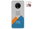 Personaliza tu Funda Gel Mate con tu Fotografia para Oneplus 7T dibujo personalizada
