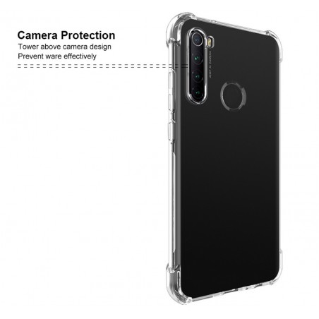 Funda Gel Tpu Anti-Shock Transparente para Xiaomi Redmi Note 8 (2019/2021)