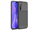 Funda Gel Tpu Tipo Carbon Negra para Realme X2