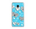 Funda Gel Tpu para Meizu M5 Note Diseño Mariposas Dibujos