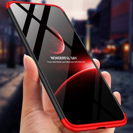 Funda Carcasa GKK 360 para Huawei Y6 2019 / Y6s 2019 Color Negra / Roja