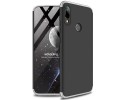 Funda Carcasa GKK 360 para Huawei Y6 2019 / Y6s 2019 Color Negra / Plata