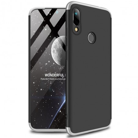 Funda Carcasa GKK 360 para Huawei Y6 2019 / Y6s 2019 Color Negra / Plata