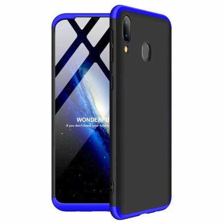 Funda Carcasa GKK 360 para Samsung Galaxy A40 Color Negra / Azul