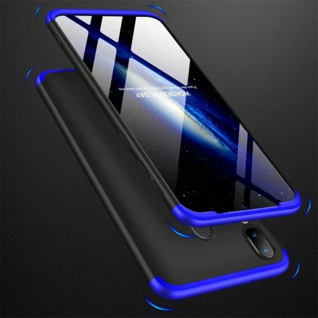 Funda Carcasa GKK 360 para Samsung Galaxy A40 Color Negra / Azul