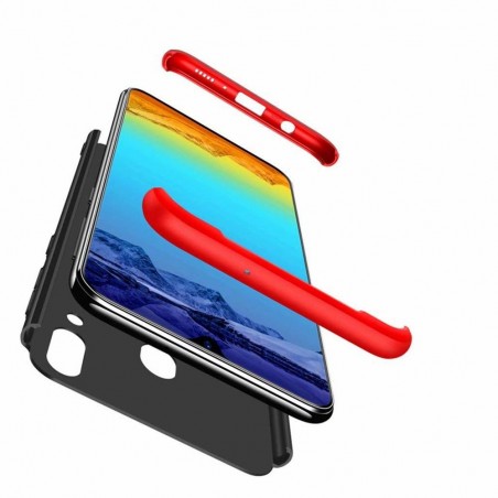 Funda Carcasa GKK 360 para Samsung Galaxy A40 Color Negra / Roja