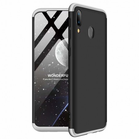 Funda Carcasa GKK 360 para Samsung Galaxy A40 Color Negra / Plata