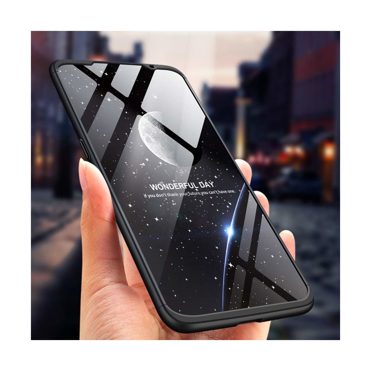 Funda Carcasa GKK 360 para Xiaomi Mi A3 Color Negra