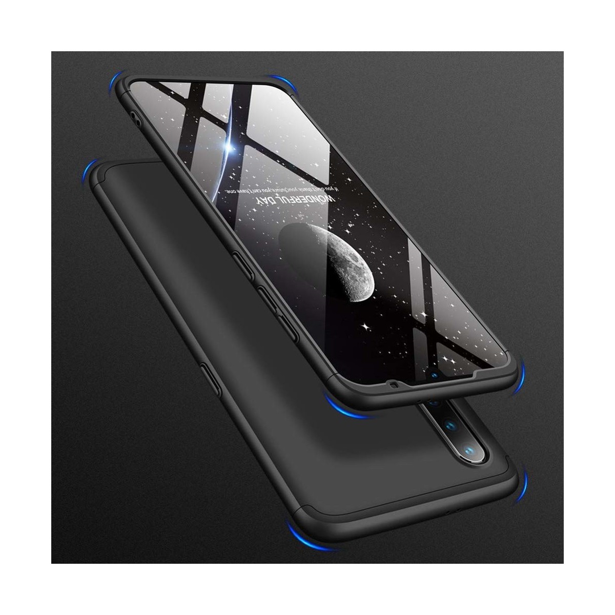 Funda Carcasa GKK 360 para Xiaomi Mi A3 Color Negra