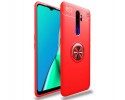 Funda Magnetica Soporte con Anillo Giratorio 360 para Realme X2 Pro Roja