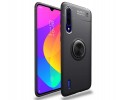Funda Magnetica Soporte con Anillo Giratorio 360 para Xiaomi Mi 9 Lite Negra