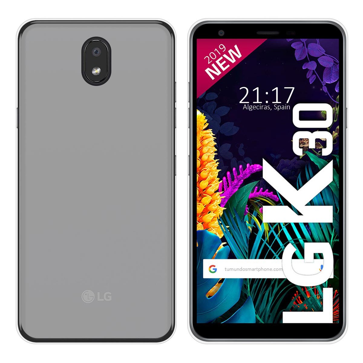 Funda Gel Tpu para Lg K30  Color Transparente